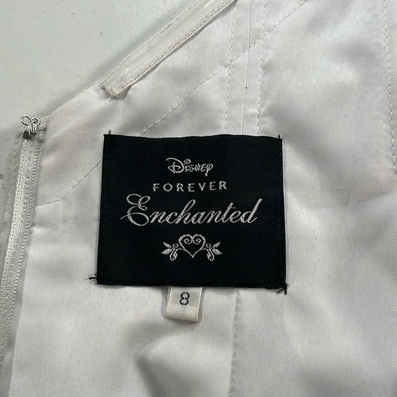 Disney Enchanted Strapless Embroidered Gown 8 | Formal Glam Ballgown Dress - Picture 9 of 14
